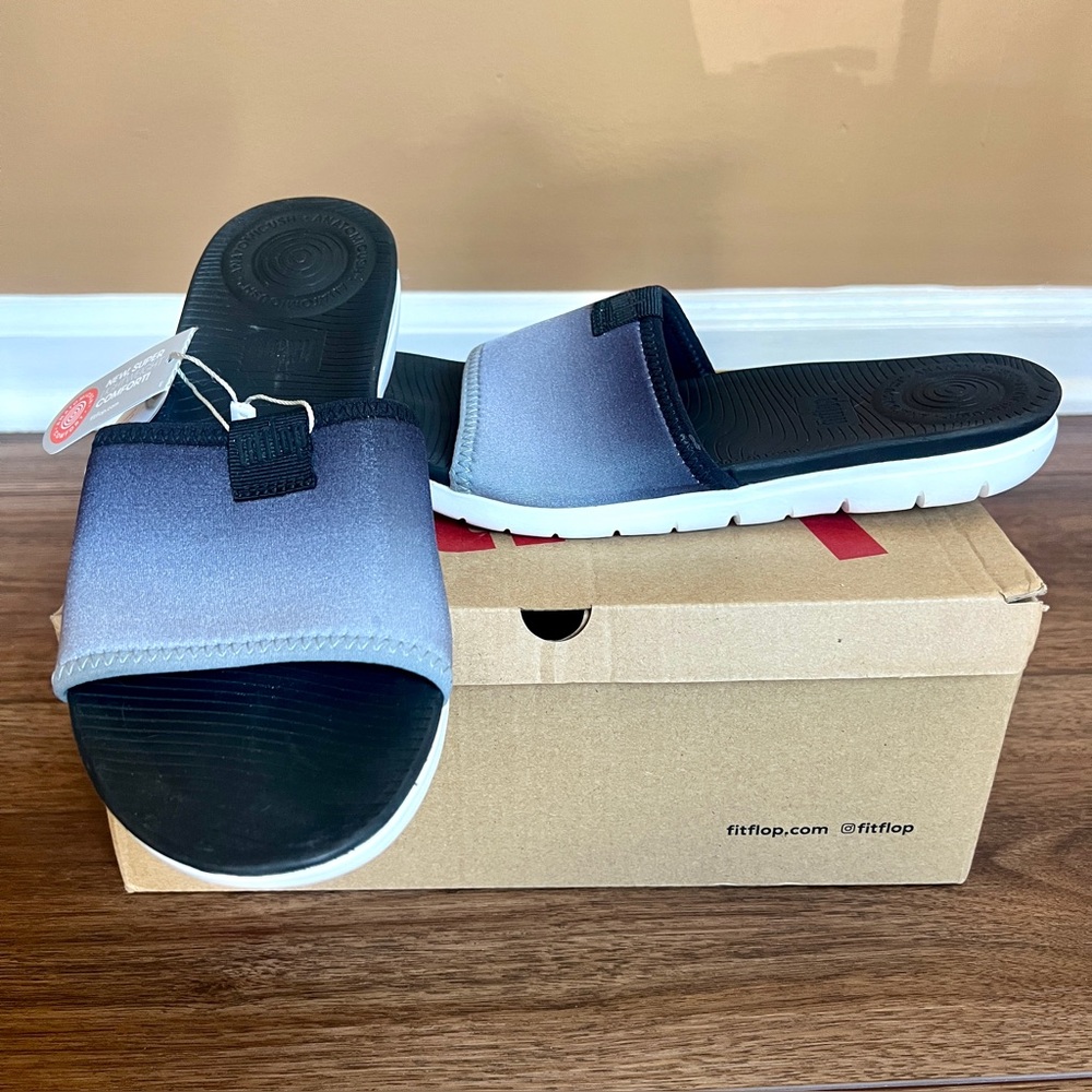 NWT Fit Flop Neoflex Pool Slide Sandals